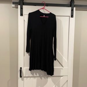 Black dress with pockets